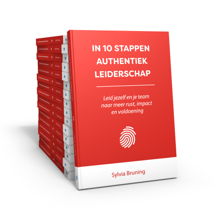 Boek 'in 10 stappen authentiek leiderschap' van Sylvia Bruning van Leid met Lef